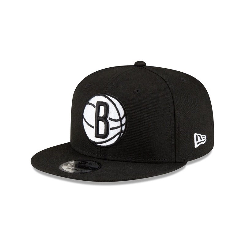 Brooklyn Nets Basic 9FIFTY Snapback Hat One Size
