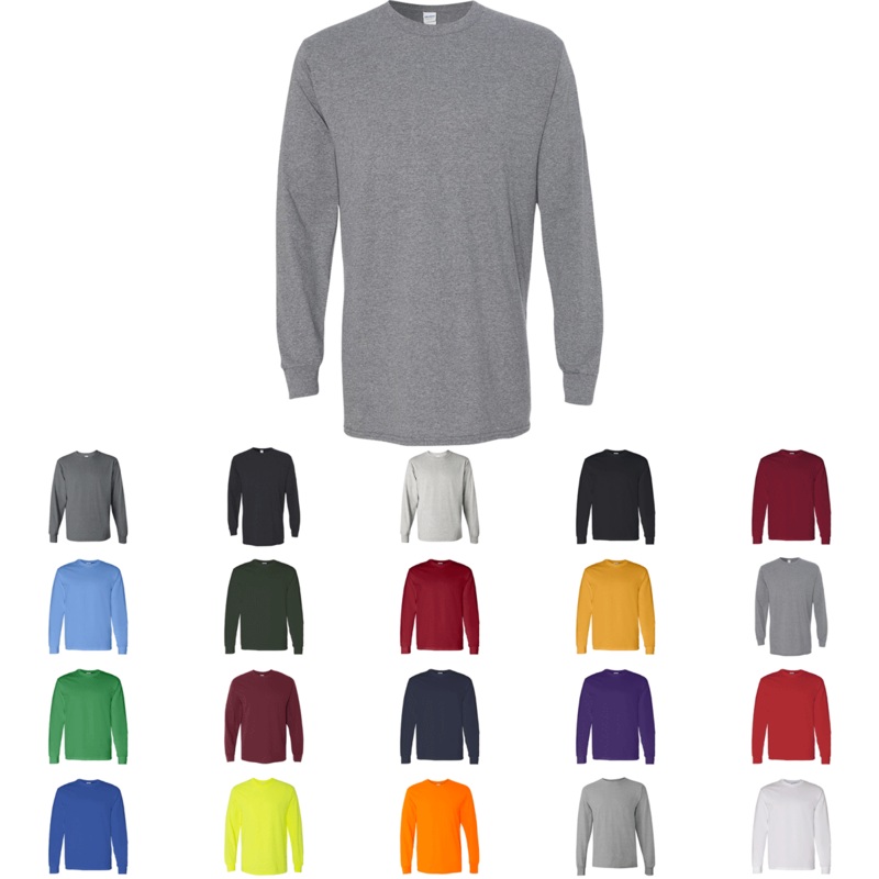 Gildan 5400, G540 Heavy Cotton Long Sleeve T-Shirt – 5400 S