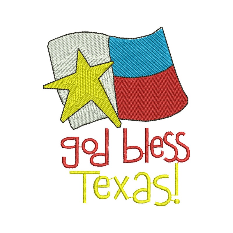 God Bless Texas Default Title One Size