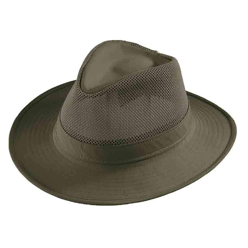 Hiker Hat with Low Crown – Henschel Breezer Hats Olive Small (22″)