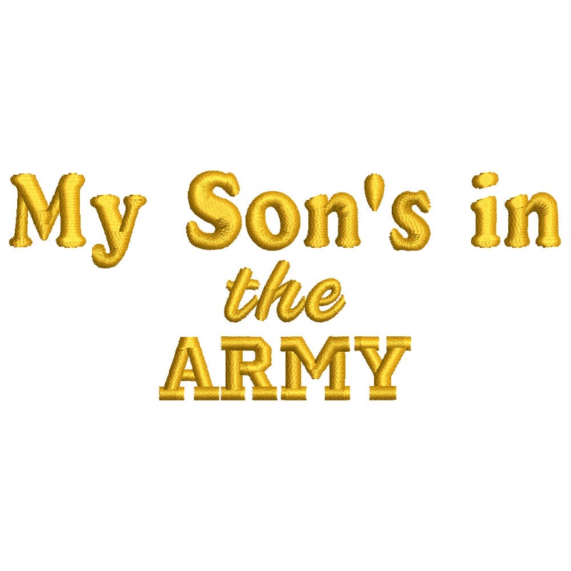 My Son is in the Army Default Title One Size