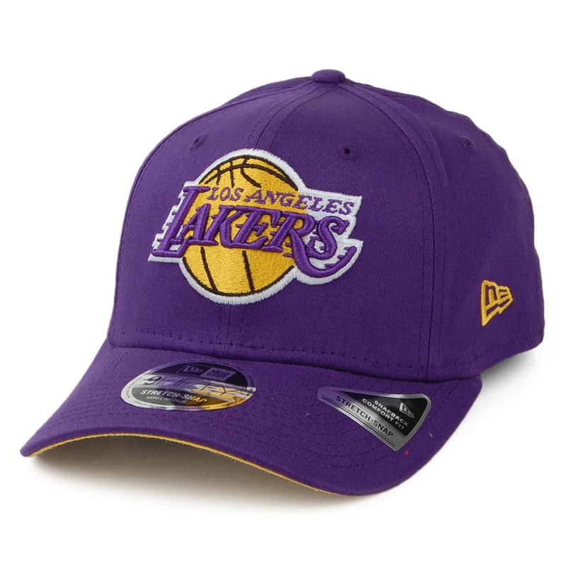 New Era 9FIFTY L.A. Lakers Snapback Cap – NBA Stretch – Purple Small/Medium
