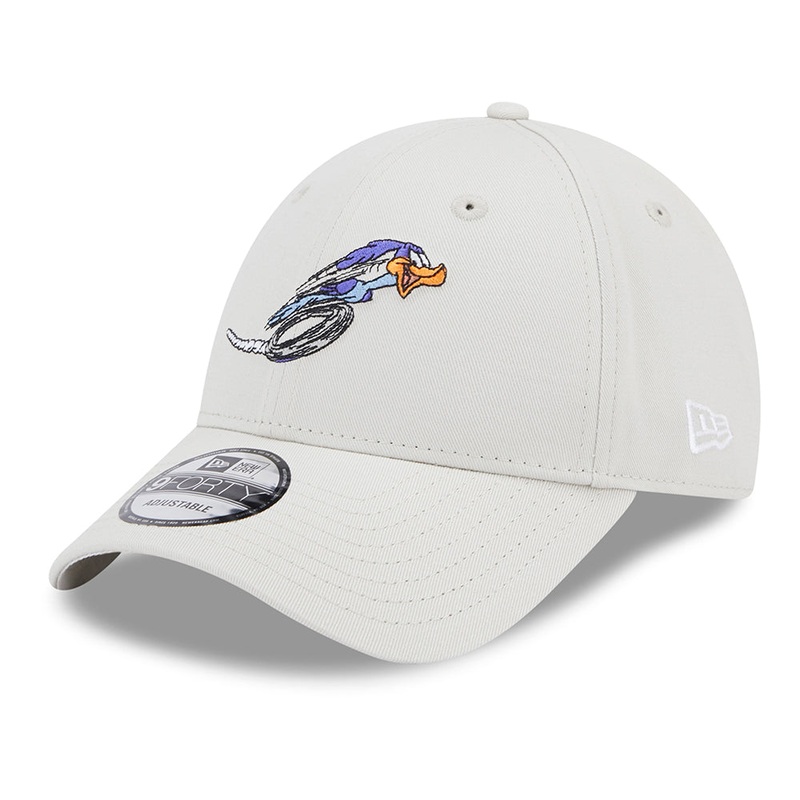 New Era 9FORTY Road Runner Baseball Cap – Looney Tunes – Stone Adjustable