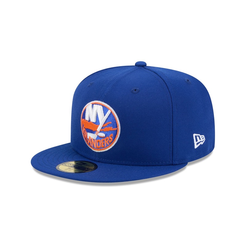 New York Islanders Rear Wordmark 59FIFTY Fitted Hat 7
