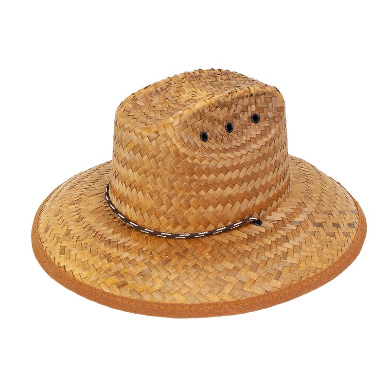 Peter Grimm Grom Youth Lifeguard Kids Straw Hat PGYB1016 Natural