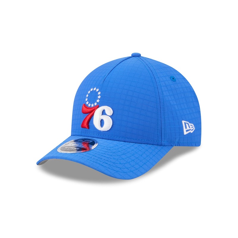 Philadelphia 76ers Ripstop 9FORTY M-Crown A-Frame Snapback Hat One Size
