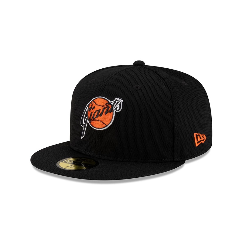 San Francisco Giants 2025 Clubhouse Alt Black 59FIFTY Fitted Hat 7