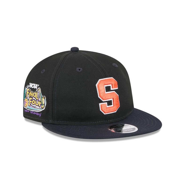 Syracuse Orange Tournament Side Patch Retro Crown 9FIFTY Strapback Hat One Size