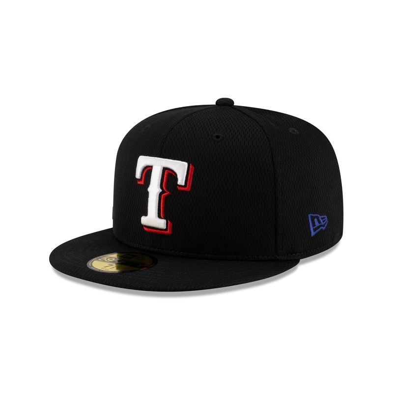 Texas Rangers 2025 Clubhouse Black 59FIFTY Fitted Hat 7