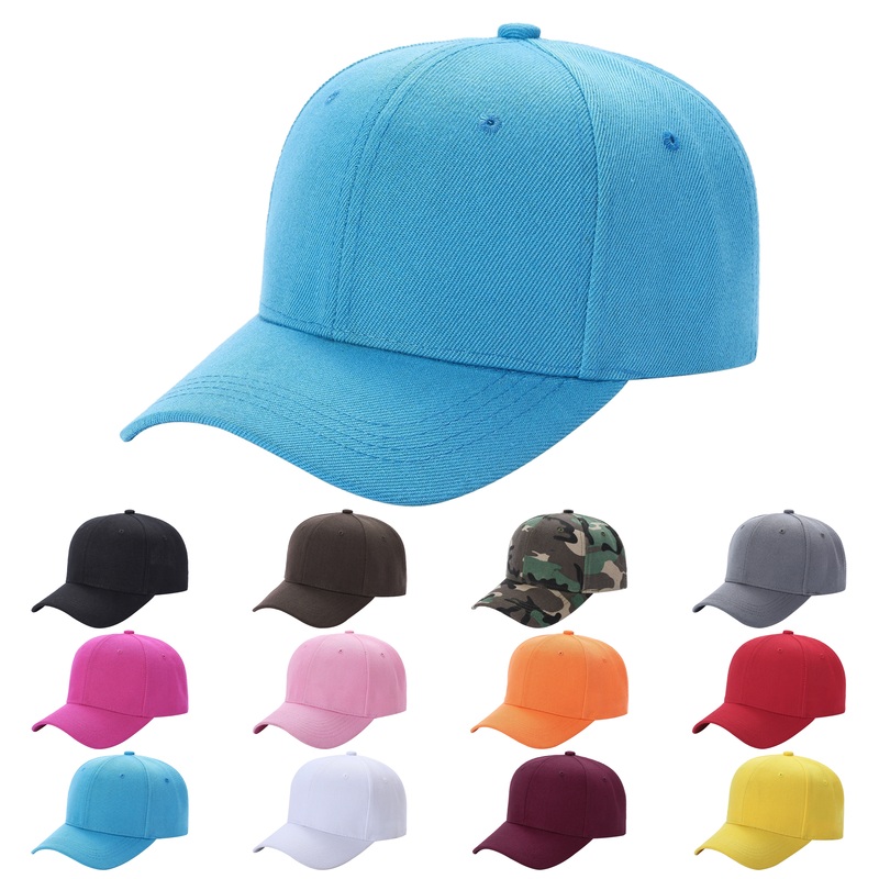 Unbranded Kids Baseball Cap Youth Hat Hot Pink
