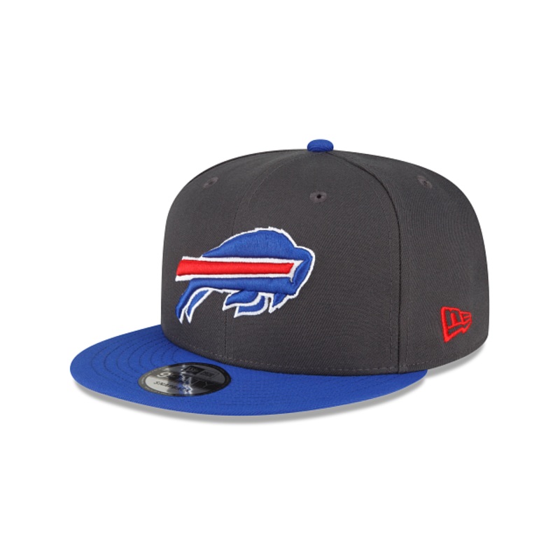 Buffalo Bills Gray 9FIFTY Snapback Hat One Size