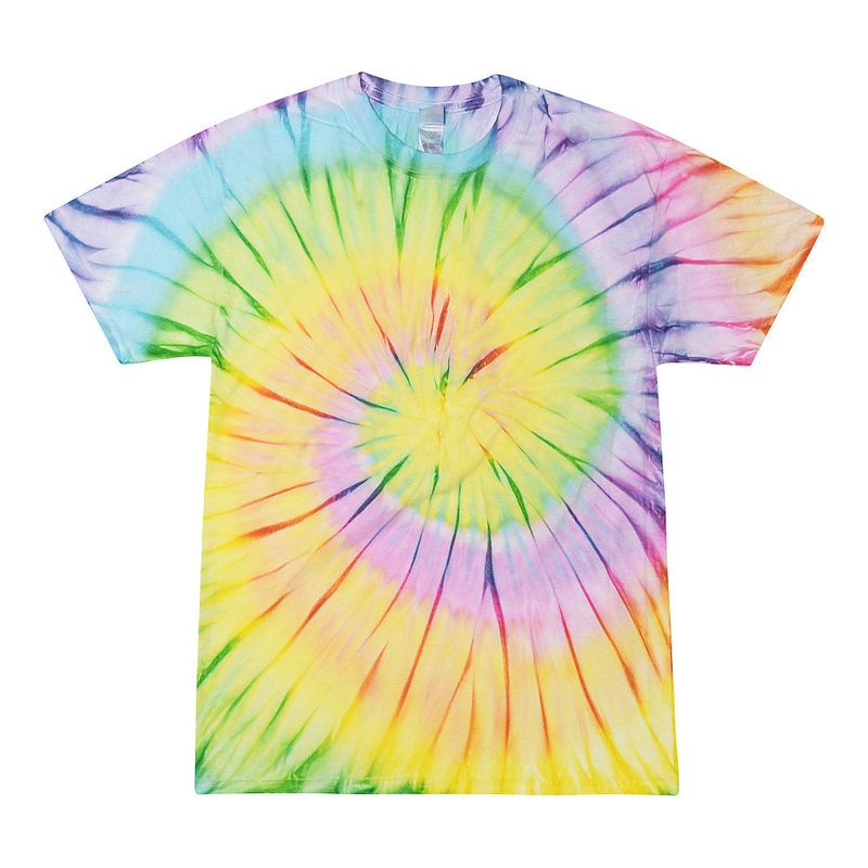 Colortone 1000 Multi-Color Tie-Dyed T-Shirt – Lollypop Lollypop S