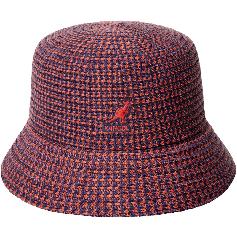 Grid Knit Bucket Black S
