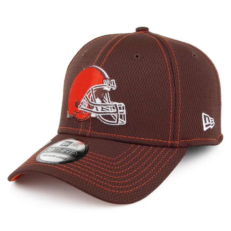New Era 39THIRTY Cleveland Browns Baseball Cap – NFL Onfield Road – Brown Small/Medium