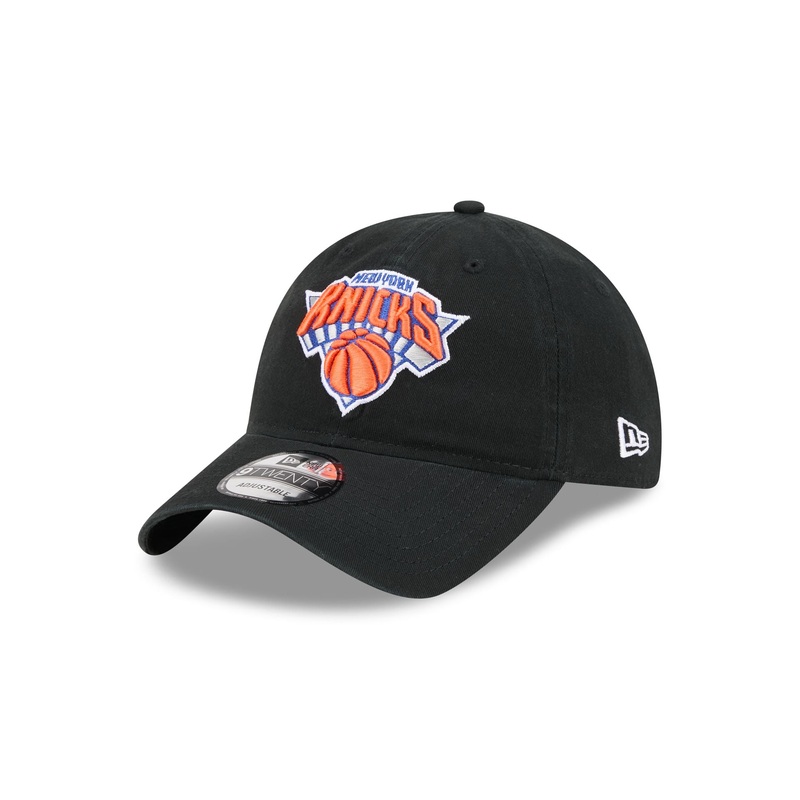 New York Knicks Black 9TWENTY Adjustable Hat One Size