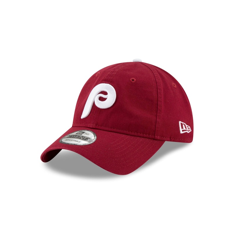 Philadelphia Phillies Core Classic Replica Red 9TWENTY Adjustable Hat One Size