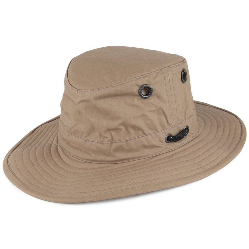 Tilley Hats LWC55 Waxed Cotton Packable Sun Hat – Tan 7