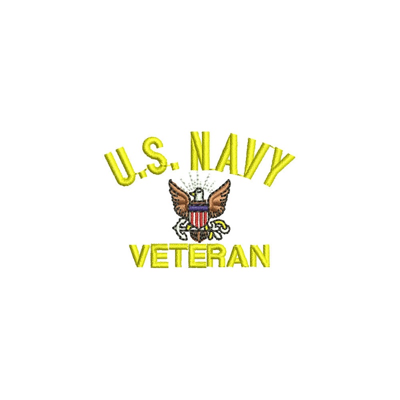 US Navy Veteran Military Mark Default Title One Size