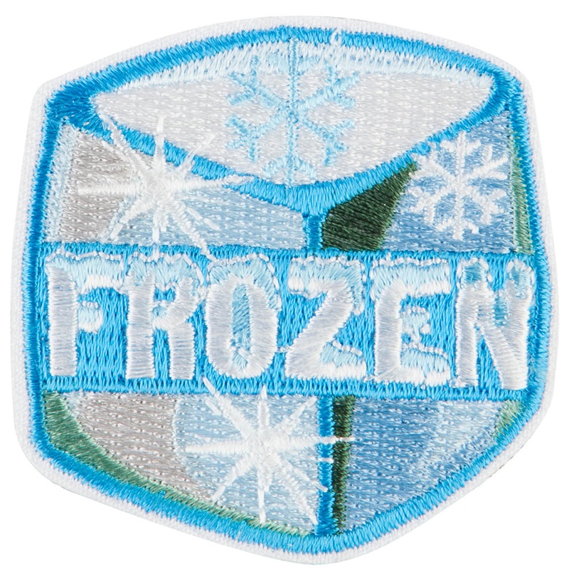 Winter Frozen Fun Patch White One Size