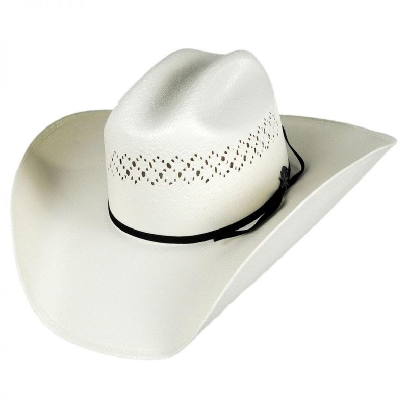 Evers 10x Toyo Straw Western Hat IVORY 6 7/8