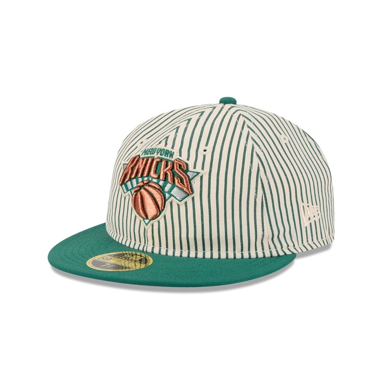 Just Caps Seersucker New York Knicks Retro Crown 59FIFTY Fitted Hat 7