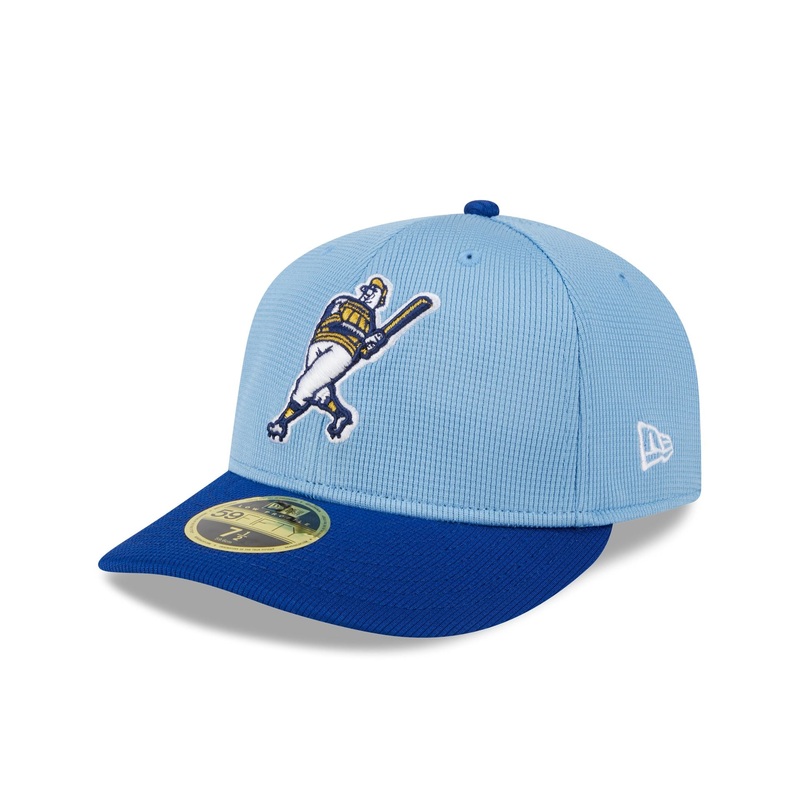 Milwaukee Brewers 2025 Batting Practice Low Profile 59FIFTY Fitted 7