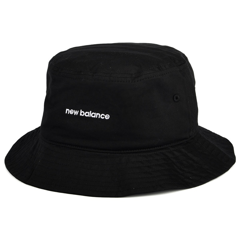 New Balance Hats Cotton Twill Bucket Hat – Black 1-Size