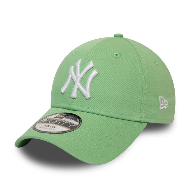 New Era Kids 9FORTY New York Yankees Baseball Cap – MLB League Essential – Mint CHILD ADJ.