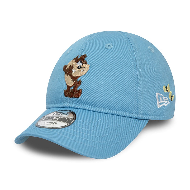New Era Kids 9FORTY Taz Baseball Cap – Looney Tunes – Sky Blue TODDLER ADJ