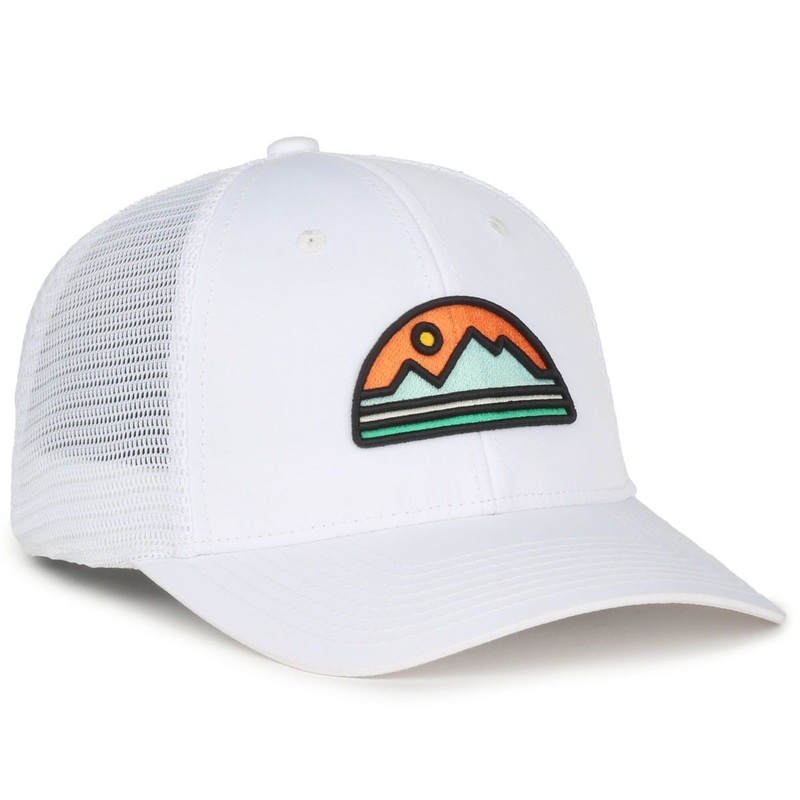 Outdoor Cap FLX672M-E Eco Comfort Stretch Trucker Hat Sustainable Cap Black/Black