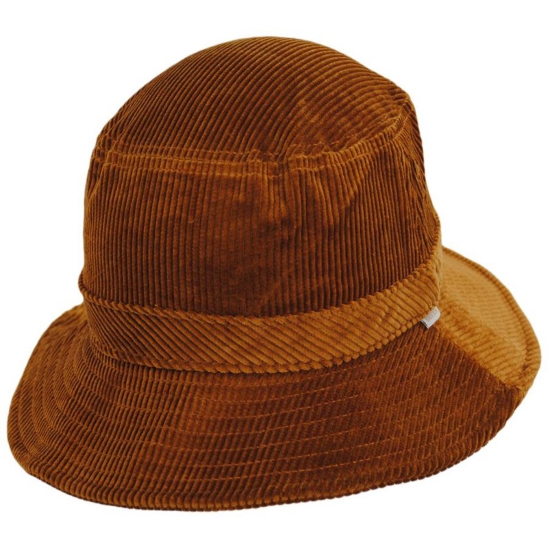 Petra Cotton Corduroy Packable Bucket Hat – FW22 GLAZED GINGER XS/S