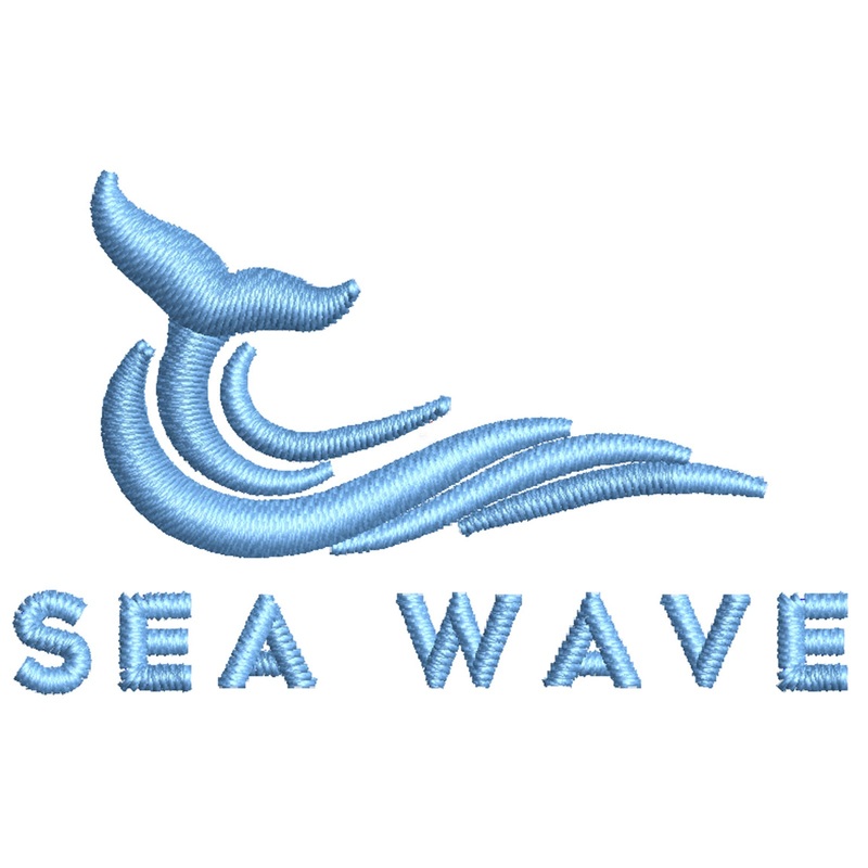 Sea Wave with Whale Sea Wave with Whale One Size