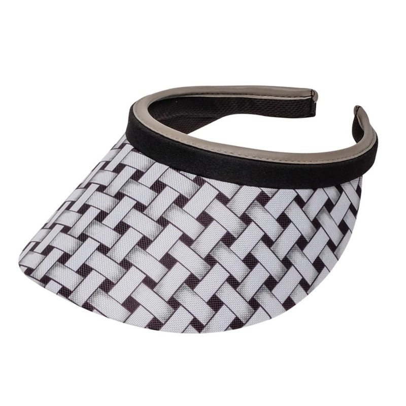 Shadow Weave Clip  On Sun Visor – GloveIt Golf Hats Black