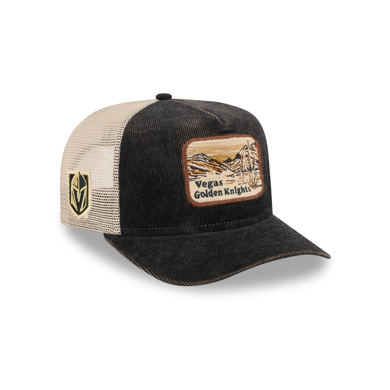 Vegas Golden Knights Vintage Landscape 9FIFTY A-Frame Trucker Hat One Size