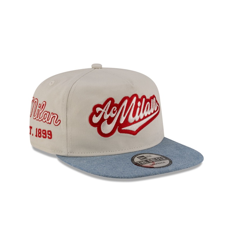 AC Milan Denim Visor Golfer Hat One Size