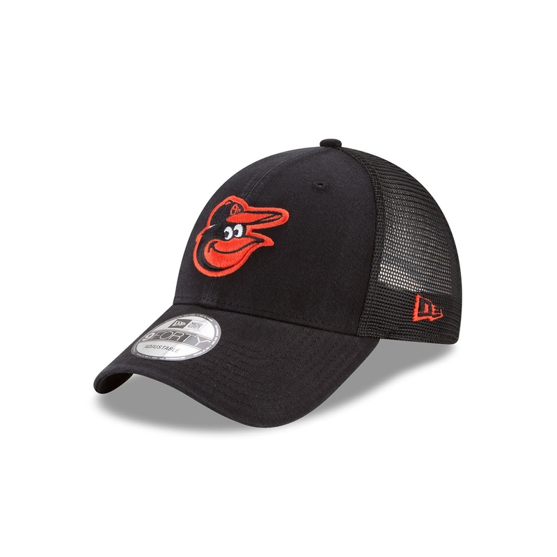 Baltimore Orioles 9FORTY Trucker Hat One Size