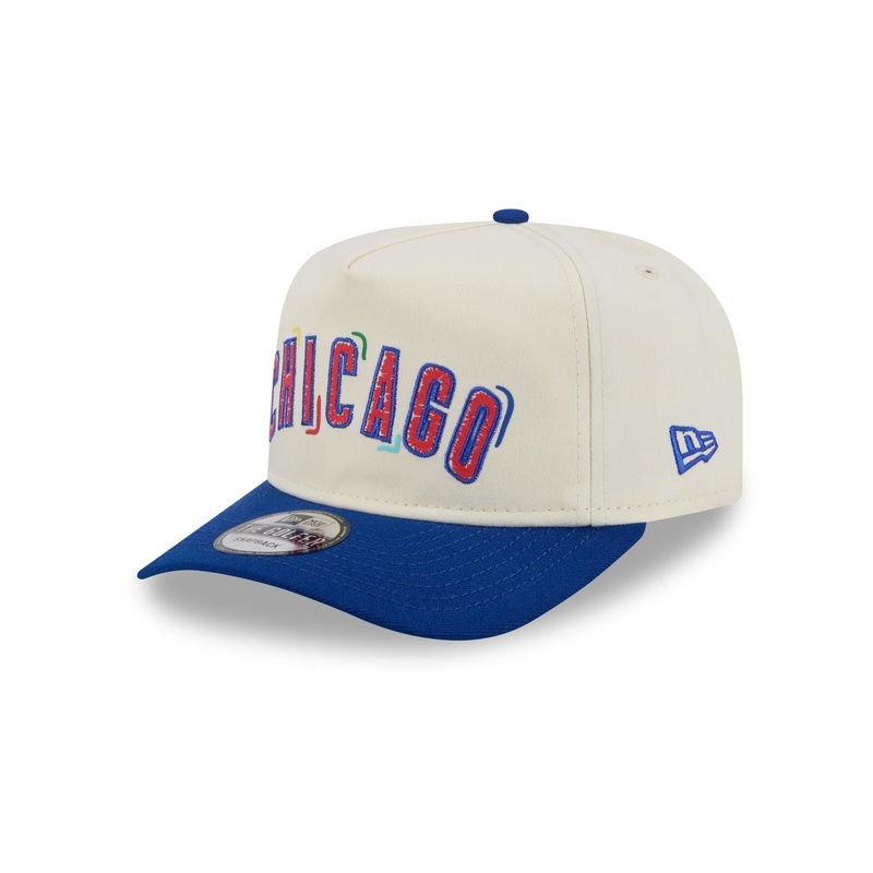 Chicago Cubs Team Scribble Golfer Hat One Size