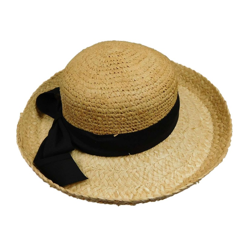 Crochet Raffia Shapeable Hat – Scala Hats Natural