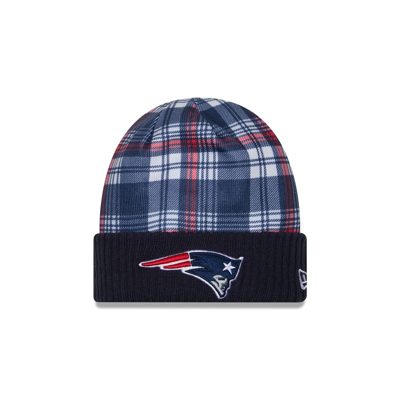 New England Patriots 2024 Cold Weather Statement Knit Beanie One Size