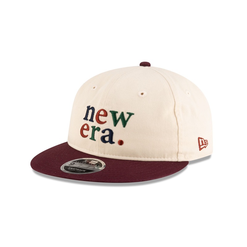 New Era Cap Contrast Retro Crown 9FIFTY Snapback Hat M/L