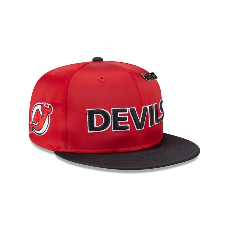 New Jersey Devils Spring Satin 59FIFTY Fitted Hat 7