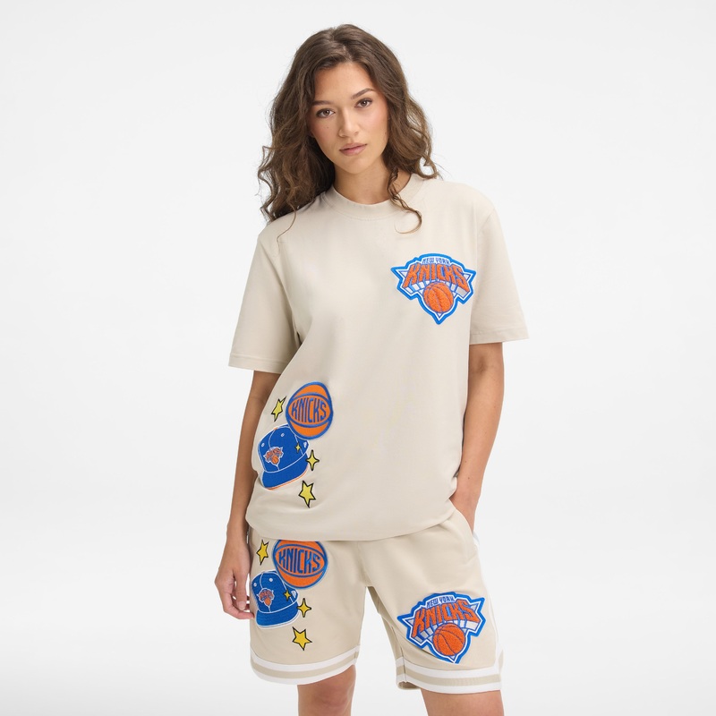 New York Knicks Stone Logo Select T-Shirt S