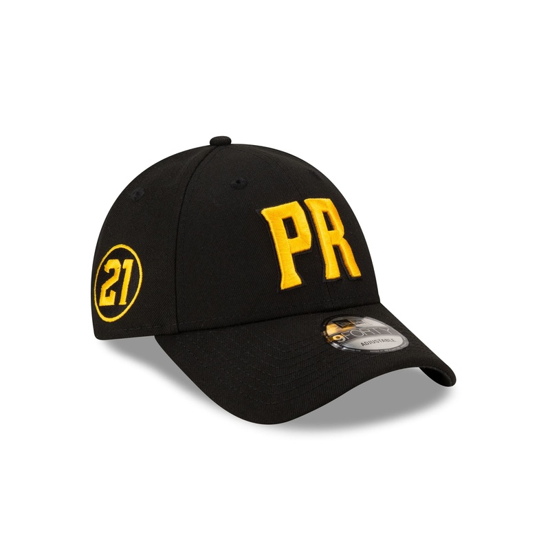 Puerto Rico Black 9FORTY Snapback Hat One Size