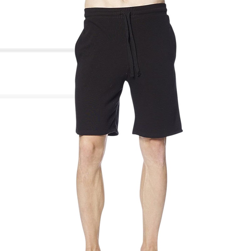 Royal Apparel 11035 Unisex Fashion Terry Shorts Made in USA Black XS