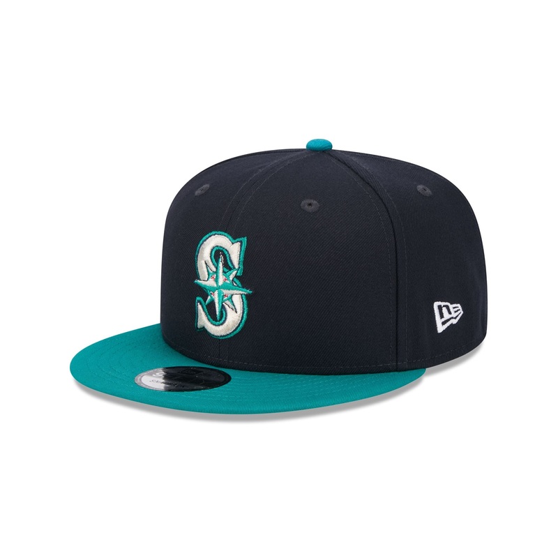 Seattle Mariners Cooperstown 9FIFTY Snapback Hat One Size