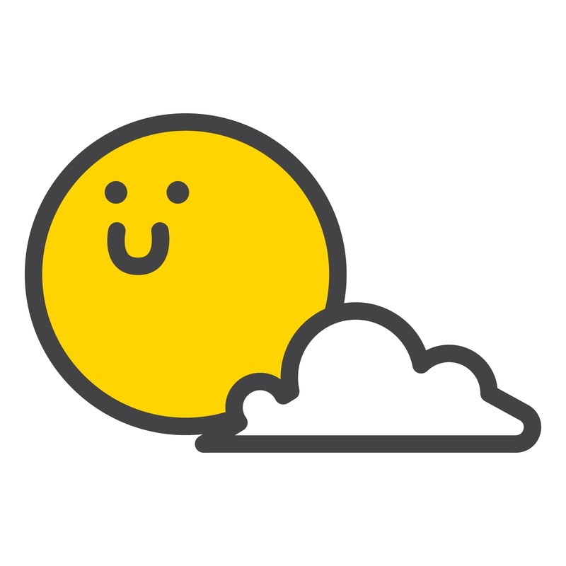 Sunny Smile with Cloud Default Title One Size