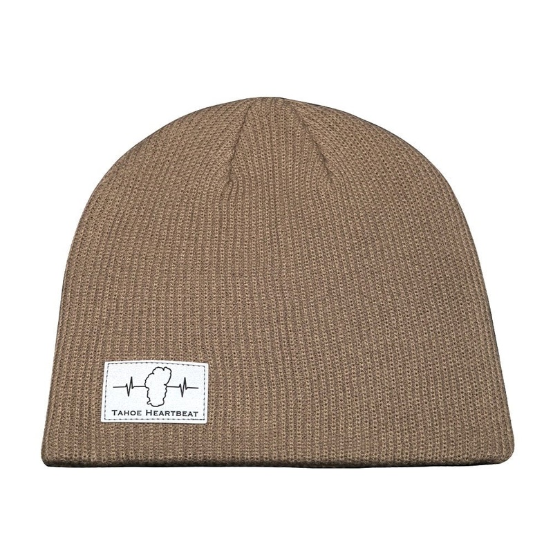 Tahoe Beanie – No Cuff – Tan