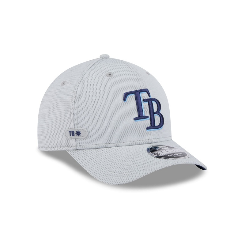 Tampa Bay Rays 2025 Clubhouse Gray 9FORTY M-Crown Snapback Hat One Size