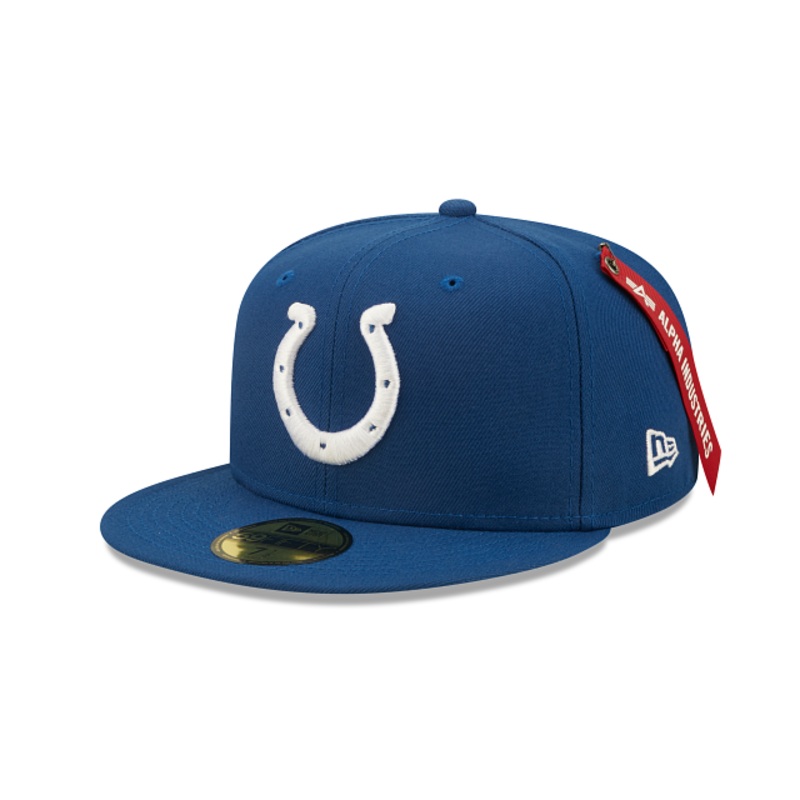 Alpha Industries X Indianapolis Colts 59FIFTY Fitted Hat 7