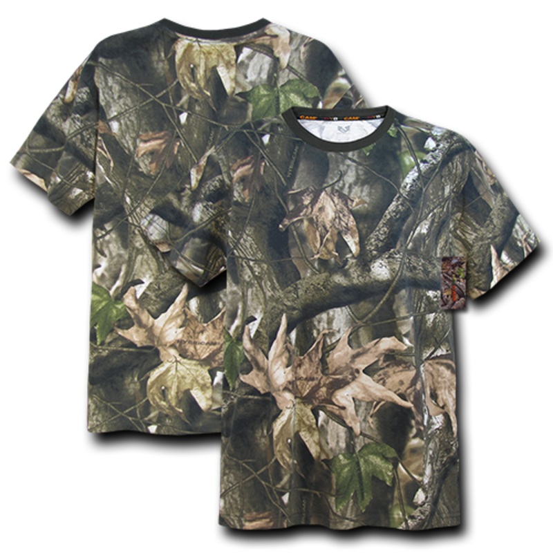 Camo Shirt, HYBRiCAM Camouflage T-Shirt, Hunting Tactical Shirt – Rapid Dominance R58 Hybricam Camo S